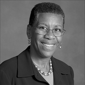 headshot of Dr. Eileen Wilson-Oyelaran, President of Kalamazoo College