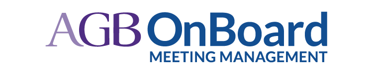 AGB OnBoard Meeting Management logo
